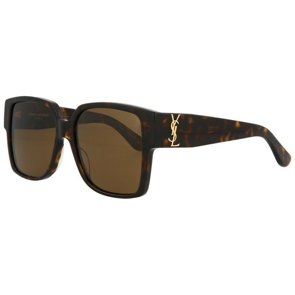 SAINT LAURENT  Square  Oversize Sunglasses - Picture 1 of 5